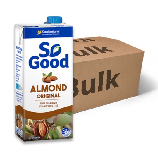 So Good - Almond Original - Carton 12 x 1lt