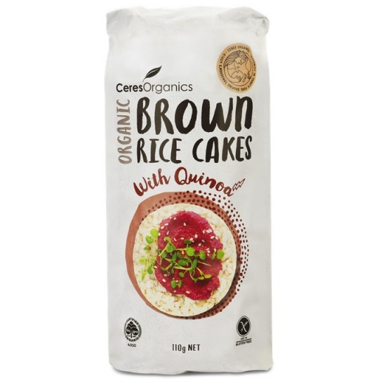 Brown Rice Cakes with Quinoa  - 110g
