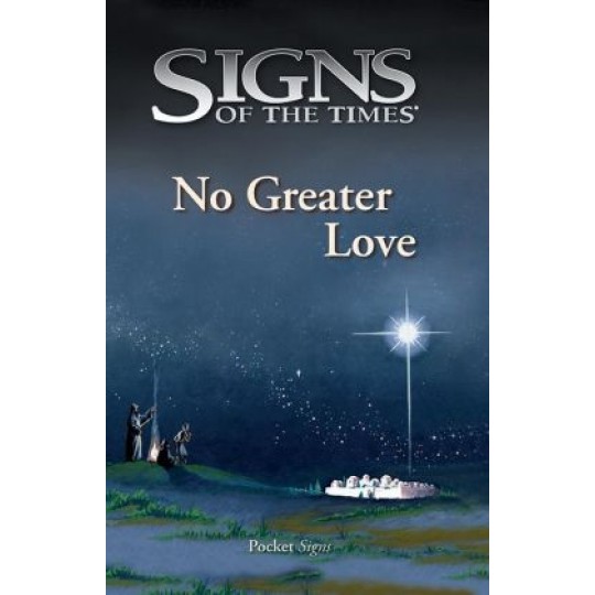 No Greater Love - Pocket Signs Tract (100 PACK)