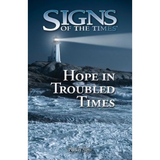 Hope in Troubled Times - Pocket Signs Tract (100 PACK)