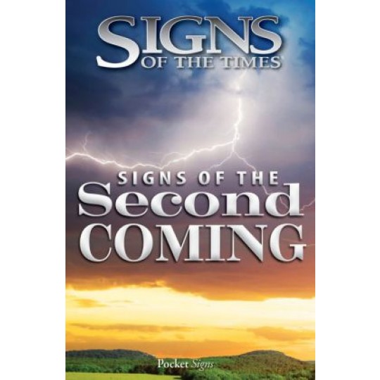 Signs of the Second Coming - Pocket Signs Tract (100 PACK)