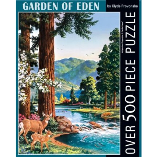 The Garden of Eden - 513 Piece Jigsaw Puzzle