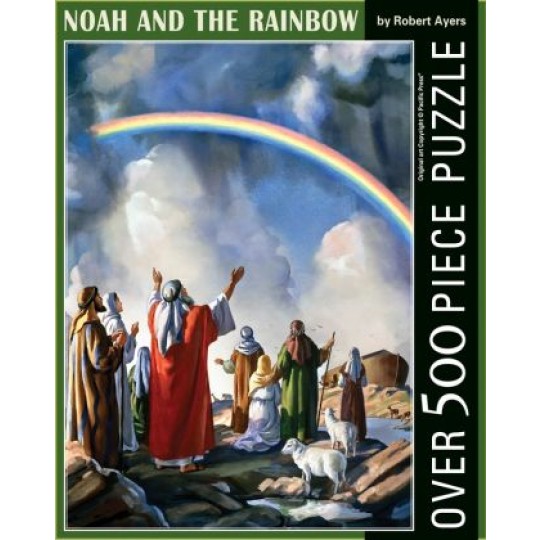 Noah and the Rainbow - 513 Piece Jigsaw Puzzle
