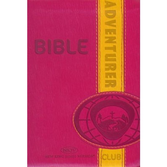 The Adventurer Club Bible (NKJV): Pink and Yellow 