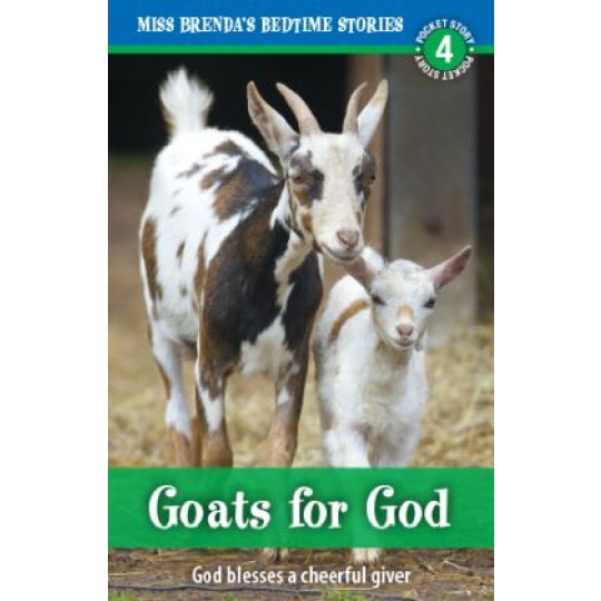 Miss Brenda's Bedtime Stories Pocket Tract #4 - Goats for God (100 PACK)