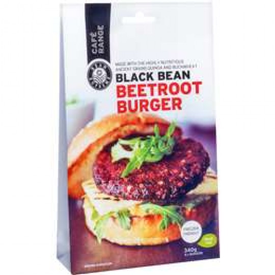 Black Bean & Beetroot Burger - 340g