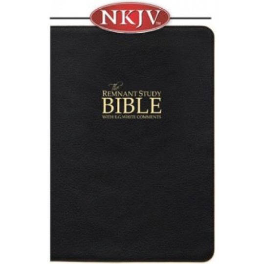 Remnant Study Bible (NKJV) Top-grain Leather: Black