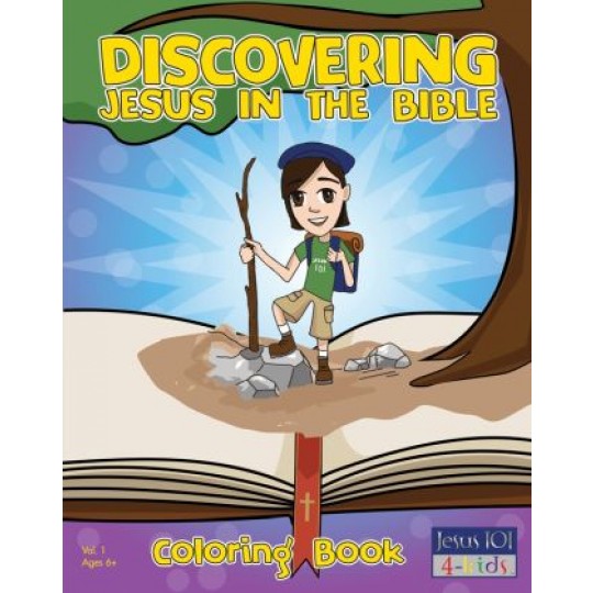 Discovering Jesus in the Bible Colouring Book