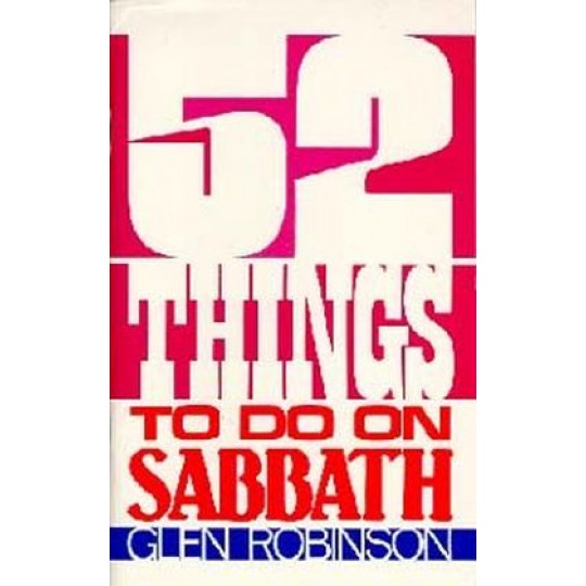 52 Things to Do on Sabbath