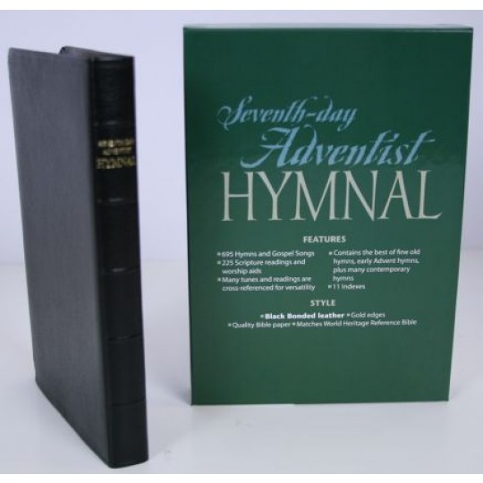 Seventh-day Adventist Hymnal - Bonded Leather: Black
