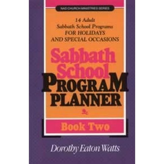 Sabbath School Program Planner, Book 2