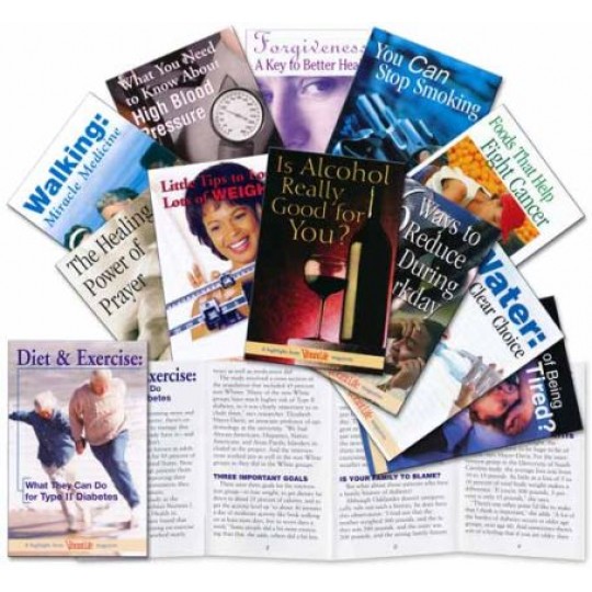 Vibrant Life Tracts (1-12 Sample Pack)