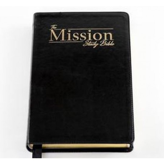 Mission Study Bible (KJV) - Black