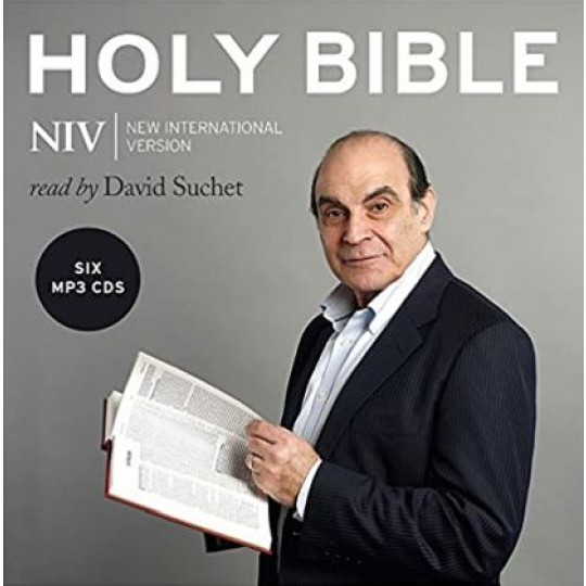 NIV Audio Bible (voice only) narrated by David Suchet - Audiobook (MP3 CD)