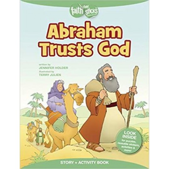 Abraham Trusts God Story + Activity Book