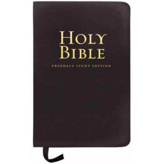 Prophecy Study Bible (NKJV) - Giant Print - Premium Leather