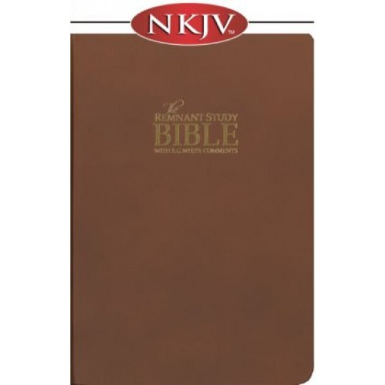Remnant Study Bible (NKJV) Top-grain Leather: Brown