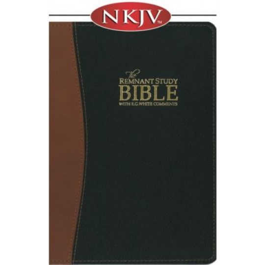 Remnant Study Bible (NKJV) Top-grain Leather: Black/Brown