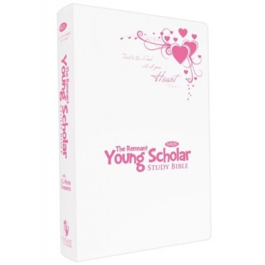 Young Scholar Study Bible (NKJV) Thumb Indexed, Leathersoft: White