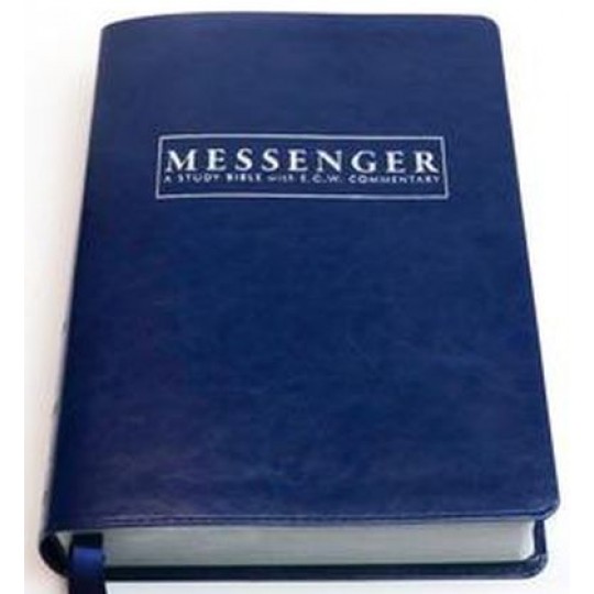 Messenger Study Bible (NKJV) - Sapphire Silver
