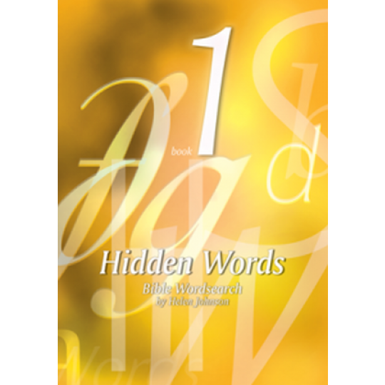 Hidden Words Bible Word Search - Book 1