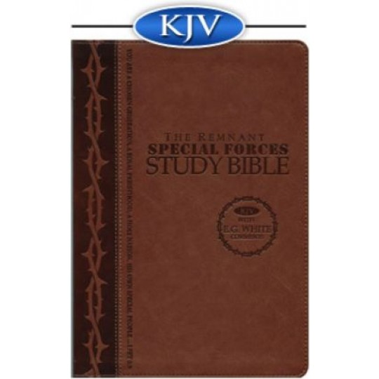 Remnant Study Bible (KJV) Leathersoft: Special Forces Brown