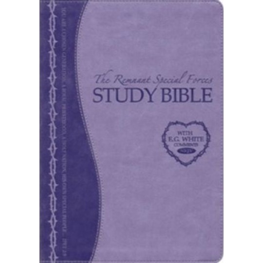 Remnant Study Bible (KJV) Leathersoft: Special Forces Lavender