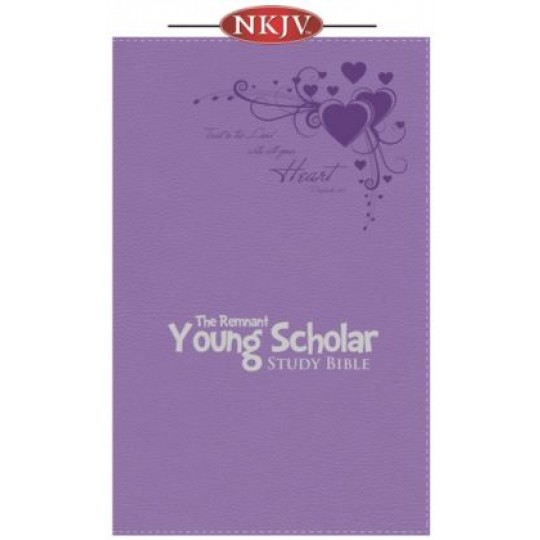 Young Scholar Study Bible (NKJV) Thumb Indexed, Leathersoft: Lavender