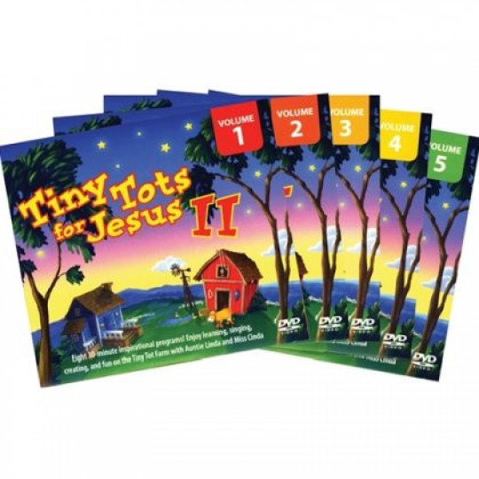Tiny Tots for Jesus II - 5-Volume 10-DVD Set 
