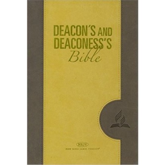Deacon's and Deaconess's Bible (NKJV) Yellow Cover