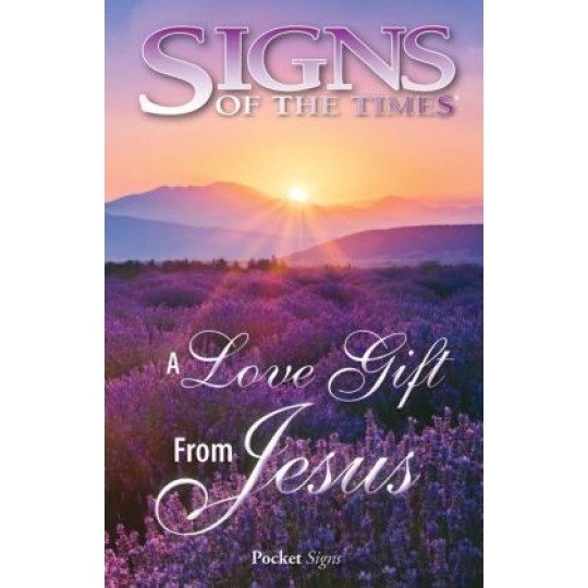 Love Gift From Jesus - Pocket Signs Tract (100 PACK) 