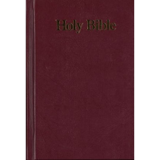 NKJV Gift Bible with Finley Helps - Burgundy Hardcover