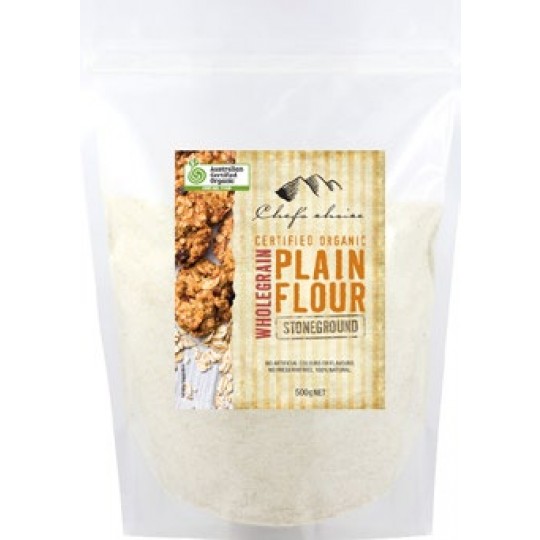Wholegrain Plain Flour - Organic  - 500g