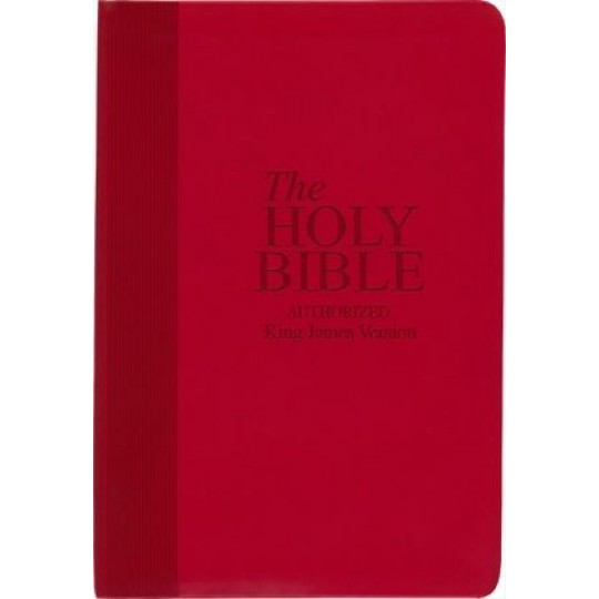 KJV The Holy Bible with Mark Finley Study Helps and Thumb Indexed - Red Cover