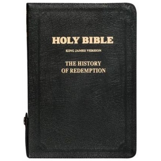 KJV Bible with The History of Redemption (Zipper)