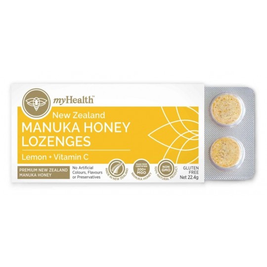 Manuka Honey Lozenges - Lemon 22.4g