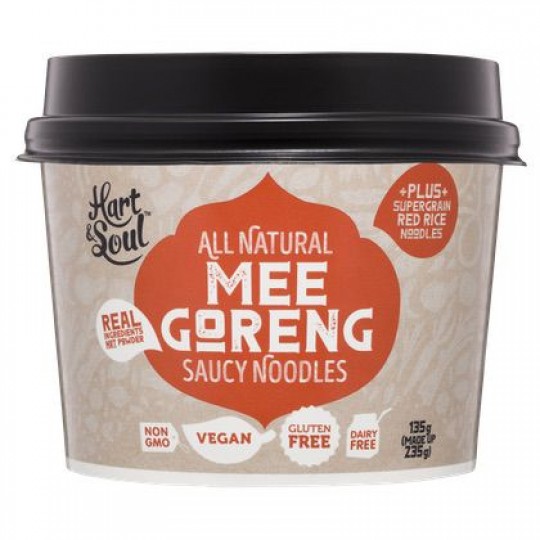 Mee Goreng Saucy Noodles - GF (Hart & Soul) - 135g