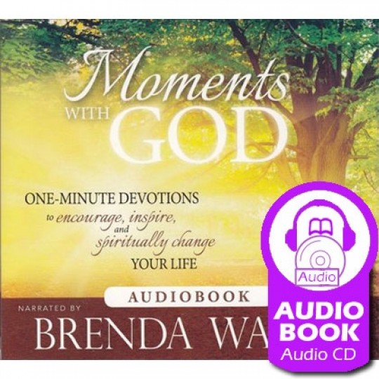 Moments With God - Audiobook (CD)