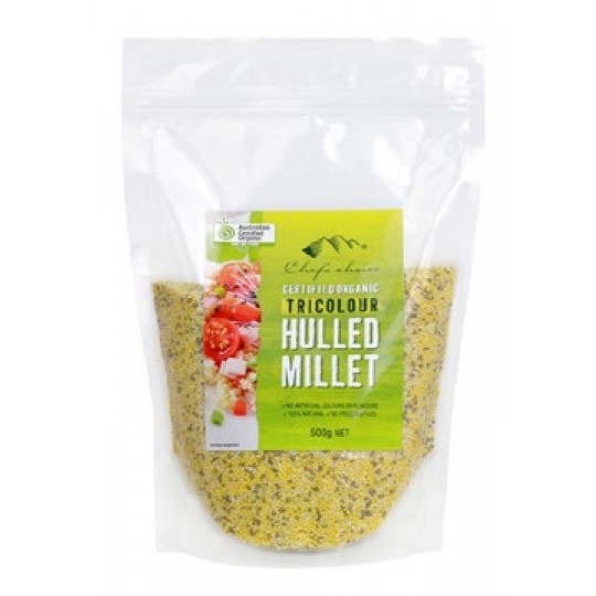 Millet Hulled - Tricolour - Organic - 500g