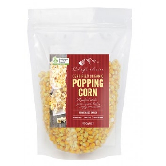 Corn Popping - Organic  - 500g