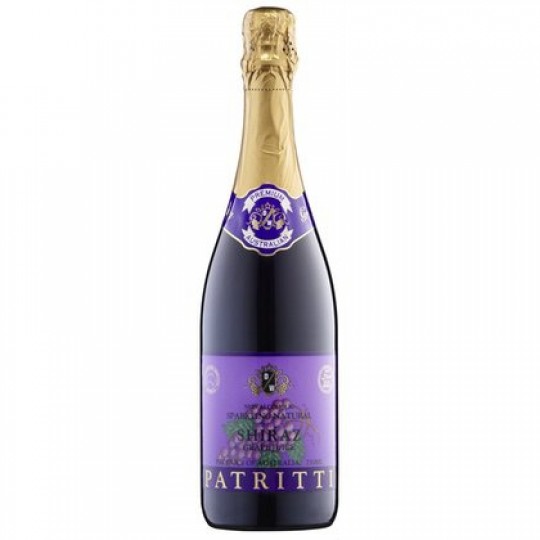 Patritti Sparkling Natural Shiraz Grape Juice - 750ml