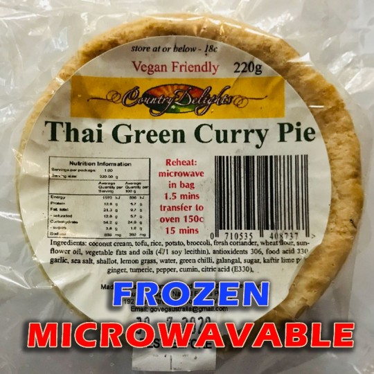 Thai Green Curry Pie (individual serve) 220g