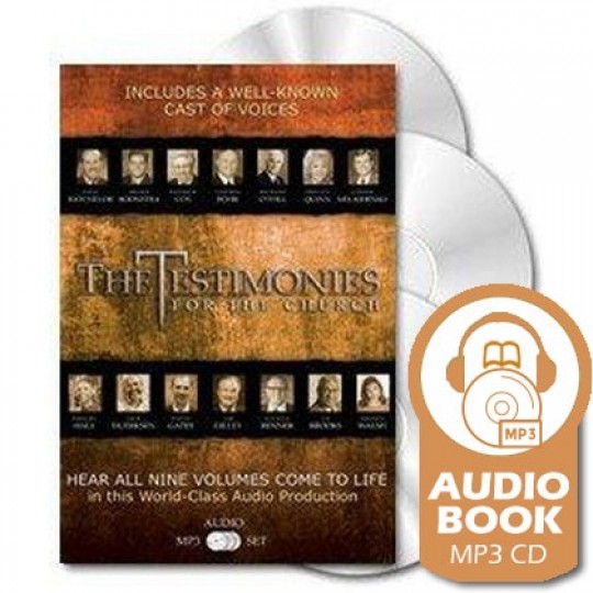 The Testimonies for the Church - Audiobook (MP3 CD)