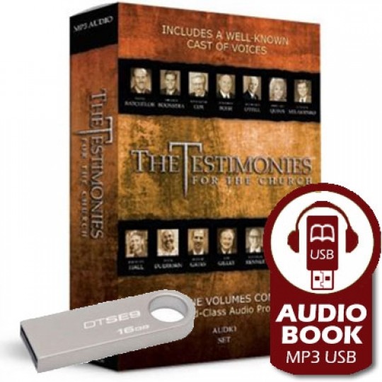 The Testimonies for the Church - Audiobook (MP3 USB)