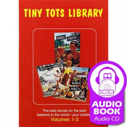 Tiny Tots Library Vol 1-3 - Audiobook (CD)