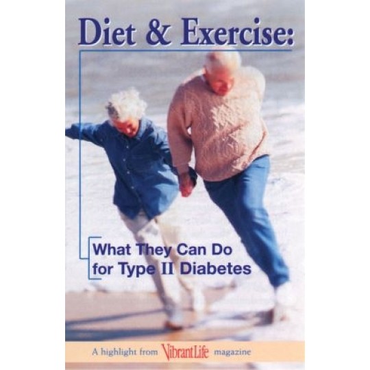 Diet & Exercise: What They Can Do For Type II Diabetes - Vibrant Life Tract (100 PACK)