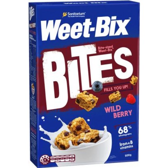 Weet-Bix Bites - Wild Berry - 510g