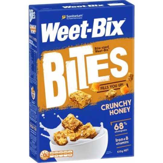 Weet-Bix Bites - Crunchy Honey - 510g